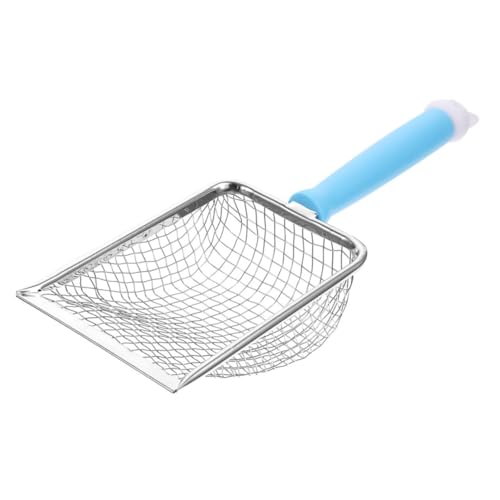 Abaodam Katzenstreuschaufel Scooper Streuschaufel Mesh Schaufel Für Katzenstreu Katzenschaufel Himmelblau Edelstahl Abaodam Katzenstreuschaufel Scooper Streuschaufel Mesh Schaufel Für Katzenstreu Katzenschaufel Himmelblau Edelstahl von Abaodam