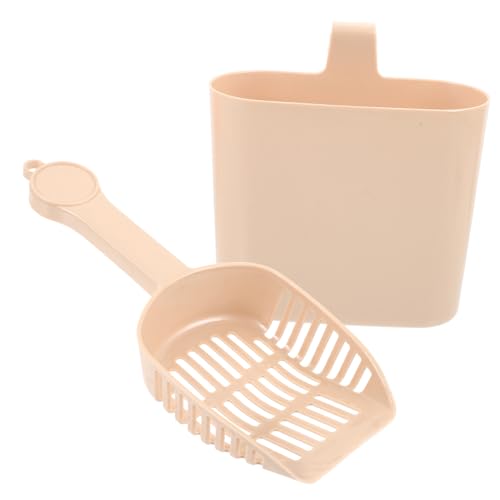 Abaodam Katzenstreuschaufel Set mit Eimer Katzenklo Schaufel mit Hohlraum Design Leicht Ergonomisch Öffnung für Einfache von Katzenstreu und Katzentoilette Reinigungswerkzeug Abaodam Katzenstreuschaufel Set mit Eimer Katzenklo Schaufel mit Hohlraum Design Leicht Ergonomisch Öffnung für Einfache von Katzenstreu und Katzentoilette Reinigungswerkzeug von Abaodam