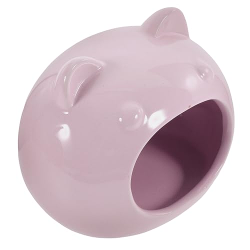 Abaodam Keramik Hamster Versteck Haus Kleintier Rückzugsort Kühlendes Komfortables Haustierhaus für Gerbils Hamster und Kleine Tiere Niedliches Cartoon Design Tragbar und Dekorativ für Abaodam Keramik Hamster Versteck Haus Kleintier Rückzugsort Kühlendes Komfortables Haustierhaus für Gerbils Hamster und Kleine Tiere Niedliches Cartoon Design Tragbar und Dekorativ für von Abaodam