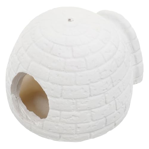 Abaodam Hamster Sommer Höhle Keramik Haus Für Kleintiere Kühles Versteck Haustier Nest Für Hamster Mäuse Rennmäuse Form von Abaodam