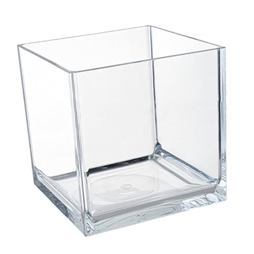 Abaodam Klarer Mini Fischtank Multifunktionaler Betta Tank Transparentes Aquarium für Dekoration Wohnzimmer und Büro Hochwertiges Langlebiges Material für Pflanzen und Fische Abaodam Klarer Mini Fischtank Multifunktionaler Betta Tank Transparentes Aquarium für Dekoration Wohnzimmer und Büro Hochwertiges Langlebiges Material für Pflanzen und Fische von Abaodam