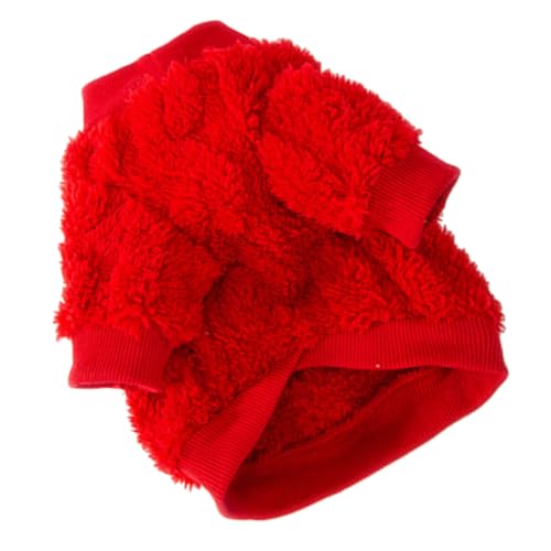 Abaodam Kleidung für Haustiere Welpe Hundekostüme Haustierkleidung klein für Hunde Hundebekleidung entzückendes Hundekleid Hundekleidung Hund wintermantel Fussel rot Abaodam Kleidung für Haustiere Welpe Hundekostüme Haustierkleidung klein für Hunde Hundebekleidung entzückendes Hundekleid Hundekleidung Hund wintermantel Fussel rot von Abaodam