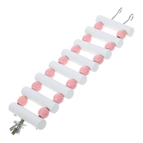 Abaodam Kleine Holzleiter für Hamster und Kleintiere Multifunktionale Kletterbrücke für Käfiggestaltung und Sicher und Langlebig Einfach zu Reinigen Montieren Abaodam Kleine Holzleiter für Hamster und Kleintiere Multifunktionale Kletterbrücke für Käfiggestaltung und Sicher und Langlebig Einfach zu Reinigen Montieren von Abaodam