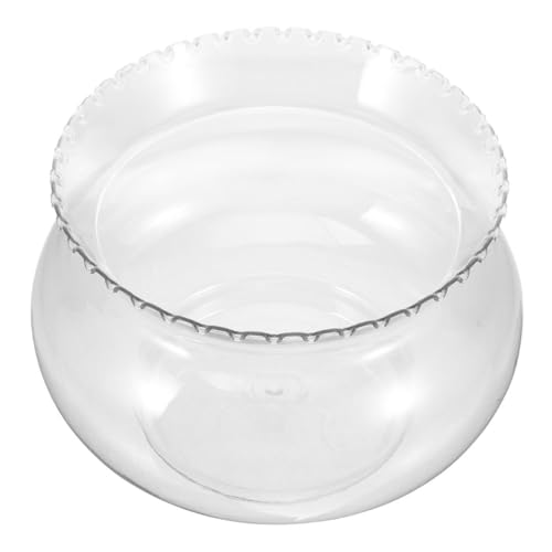 Abaodam Kleines Fischbecken Bonbonschale Aquarium Terrarium Fischglasständer Luftpflanzenhalter Kleine Betta-schüssel Desktop-Aquarium Klarer Blasenpflanzer Beta-Bowl Transparent Plastik Abaodam Kleines Fischbecken Bonbonschale Aquarium Terrarium Fischglasständer Luftpflanzenhalter Kleine Betta-schüssel Desktop-Aquarium Klarer Blasenpflanzer Beta-Bowl Transparent Plastik von Abaodam