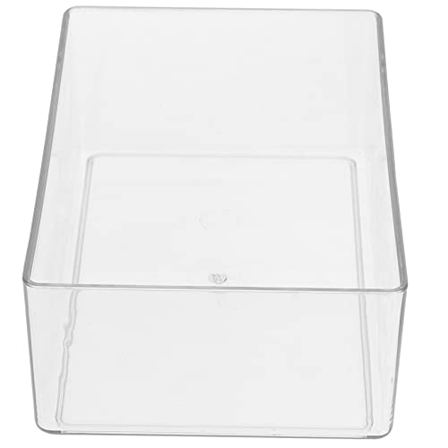 Abaodam Kleintier Badewanne für Hamster und Chinchillas Transparente Sandbad Box mit Glatten Kanten für Pflege Spiel und Entspannung Leicht zu Reinigen Lagern von Abaodam
