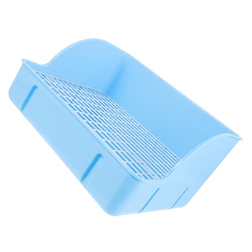 Abaodam Kleintier Toilette mit Gitterdesign Hygienisches Klo für Wohnung Schlafzimmer Tiergeschäfte Material Einfache für Kleine Haustiere Abaodam Kleintier Toilette mit Gitterdesign Hygienisches Klo für Wohnung Schlafzimmer Tiergeschäfte Material Einfache für Kleine Haustiere von Abaodam