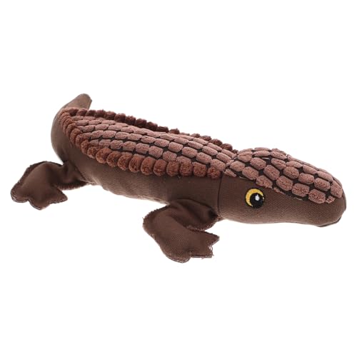 Abaodam Klingendes Krokodilspielzeug Kauspielzeug für Haustiere Quietschendes Kauspielzeug für Hunde -Alligator Quietschendes Hundespielzeug Plüsch Coffee Abaodam Klingendes Krokodilspielzeug Kauspielzeug für Haustiere Quietschendes Kauspielzeug für Hunde -Alligator Quietschendes Hundespielzeug Plüsch Coffee von Abaodam