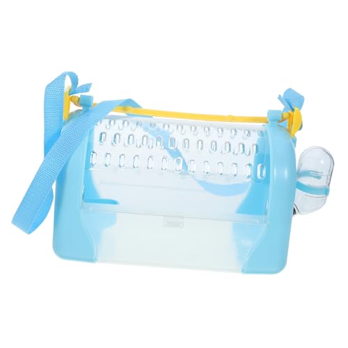 Abaodam Kompakter Hamsterkäfig für Kleine Transportbox mit Atmungsaktivem Design und Robust für Reisen und Kleine Wohnräume Futter Abaodam Kompakter Hamsterkäfig für Kleine Transportbox mit Atmungsaktivem Design und Robust für Reisen und Kleine Wohnräume Futter von Abaodam