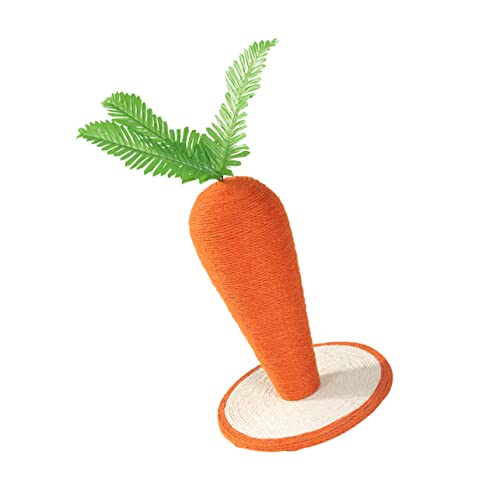 Abaodam Kratzbaum Katzen Karottenform Kratzsäule mit Langlebiges Kletter und Kratzspielzeug rutschfeste Große Basis Katzenspielzeug zum Schutz von Möbeln für Indoor Katzen und Kätzchen Abaodam Kratzbaum Katzen Karottenform Kratzsäule mit Langlebiges Kletter und Kratzspielzeug rutschfeste Große Basis Katzenspielzeug zum Schutz von Möbeln für Indoor Katzen und Kätzchen von Abaodam