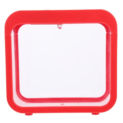 Abaodam Kreatives Betta Aquarium mit Licht Abnehmbar Kleiner Fischtank für Kampffische Tragbares Design Tisch Aquarium für Garnelen und Kleine Fische Abaodam Kreatives Betta Aquarium mit Licht Abnehmbar Kleiner Fischtank für Kampffische Tragbares Design Tisch Aquarium für Garnelen und Kleine Fische von Abaodam