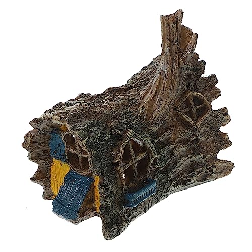 Abaodam Künstliche Baumwurzel Höhle für Fischtank Langlebige Resin Kunst für Aquarienlandschaften und Versteckmöglichkeiten für Fische Abaodam Künstliche Baumwurzel Höhle für Fischtank Langlebige Resin Kunst für Aquarienlandschaften und Versteckmöglichkeiten für Fische von Abaodam