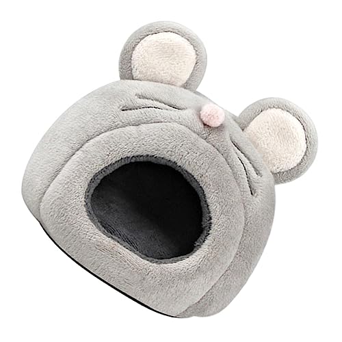 Abaodam Kuscheliges Hamsterbett aus Baumwollplüsch Warmes Versteckhaus für Hamster Meerschweinchen und Chinchillas Winddichtes Nest Schlafen und Ausruhen für Kleine Haustiere im Winter Abaodam Kuscheliges Hamsterbett aus Baumwollplüsch Warmes Versteckhaus für Hamster Meerschweinchen und Chinchillas Winddichtes Nest Schlafen und Ausruhen für Kleine Haustiere im Winter von Abaodam
