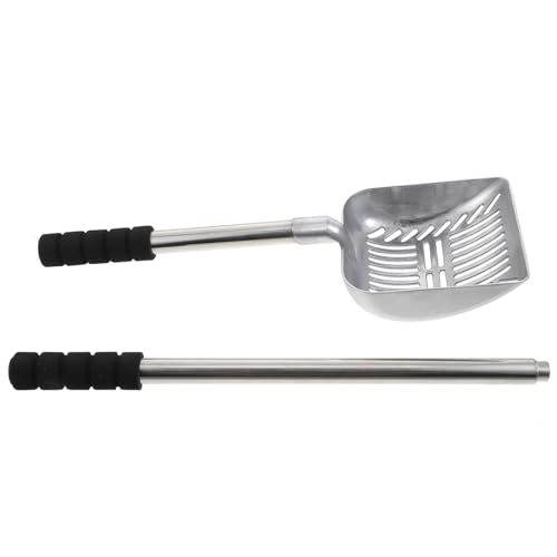 Abaodam Lange Griff Katzenstreuschaufel Reinigungstool für Katzenklo Leicht zu Reinigen für Zuhause oder Tierbedarfsgeschäfte Abaodam Lange Griff Katzenstreuschaufel Reinigungstool für Katzenklo Leicht zu Reinigen für Zuhause oder Tierbedarfsgeschäfte von Abaodam