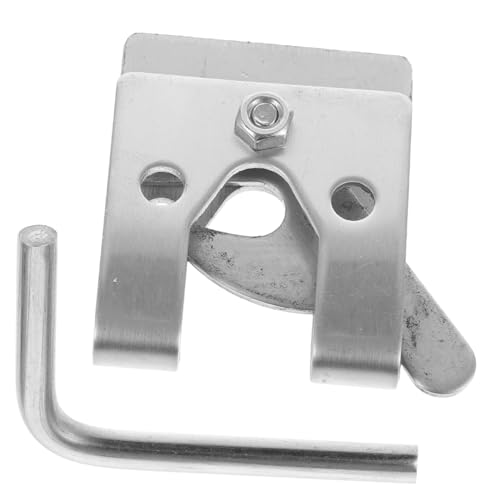 Abaodam Latch für Haustierkäfige und Stilvolles Torriegelschloss für Zwingertüren zu Installieren Langlebig und Elegant im Design von Abaodam
