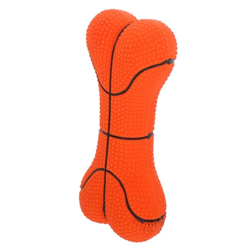 Abaodam Latex Basketball Hundespielzeug Mit Quietschfunktion Interaktives Kauspielzeug Für Welpen Und Hunde Zur Zahnpflege Und Beschäftigung Langlebig Und Sicher Für Stundenlangen von Abaodam