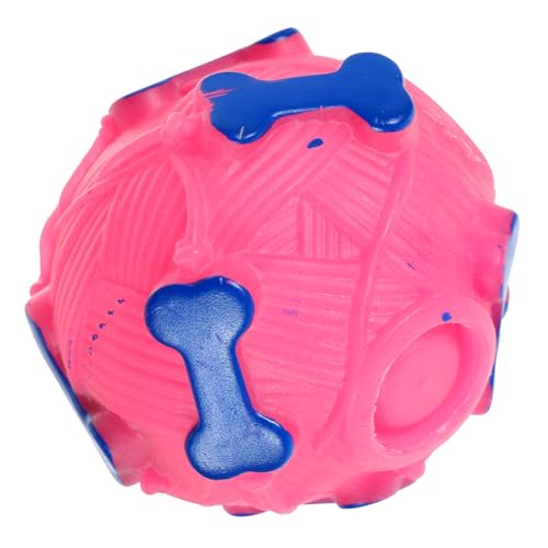 Abaodam Leckerliball für Interaktives Futterausgabespielzeug Kauspielzeug aus Langlebigem Material Quietschender Ball für Kleine und Mittelgroße Fördert Abaodam Leckerliball für Interaktives Futterausgabespielzeug Kauspielzeug aus Langlebigem Material Quietschender Ball für Kleine und Mittelgroße Fördert von Abaodam