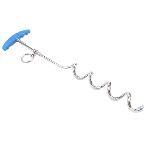 Abaodam Leinenpfahl für Robuster Leinenanker für Kleine Mittelgroße und Große Haustiere Drehbarer Ring zur Vermeidung von Verwicklungen Spiralförmiges Design Abaodam Leinenpfahl für Robuster Leinenanker für Kleine Mittelgroße und Große Haustiere Drehbarer Ring zur Vermeidung von Verwicklungen Spiralförmiges Design von Abaodam