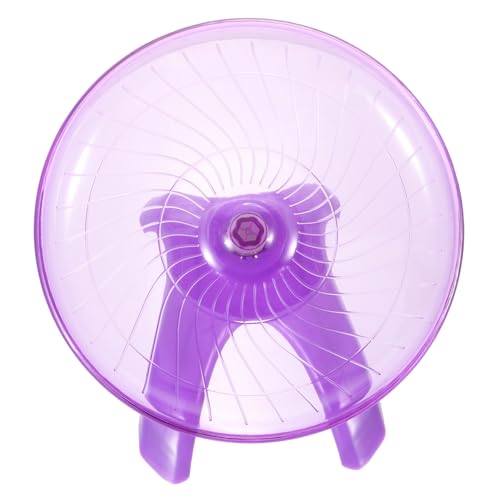 Abaodam Leises Hamsterrad, wiederverwendbare Übung für Haustiere für Mäuse, Rennmäuse und Zwerghamster, geräuscharmes Design für Eichhörnchen und Igelsport Abaodam Leises Hamsterrad, wiederverwendbare Übung für Haustiere für Mäuse, Rennmäuse und Zwerghamster, geräuscharmes Design für Eichhörnchen und Igelsport von Abaodam