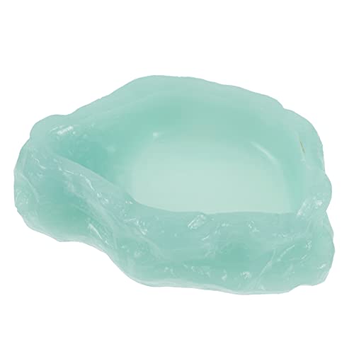 Abaodam Leuchtende Reptilien Wasserschale aus Robustem Resin Nachtaktive Futter und Trinkschale für Terrarien Geeignet für Schildkröten Geckos und Kleine Reptilien Leicht zu Reinigen Abaodam Leuchtende Reptilien Wasserschale aus Robustem Resin Nachtaktive Futter und Trinkschale für Terrarien Geeignet für Schildkröten Geckos und Kleine Reptilien Leicht zu Reinigen von Abaodam