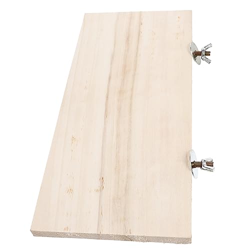 Abaodam Meerschweinchen Jumping Board aus Holz Stabile Hamsterplattform für Sicheres und Klettern für Kleine Haustiere im Käfig Langlebig und Installieren Abaodam Meerschweinchen Jumping Board aus Holz Stabile Hamsterplattform für Sicheres und Klettern für Kleine Haustiere im Käfig Langlebig und Installieren von Abaodam