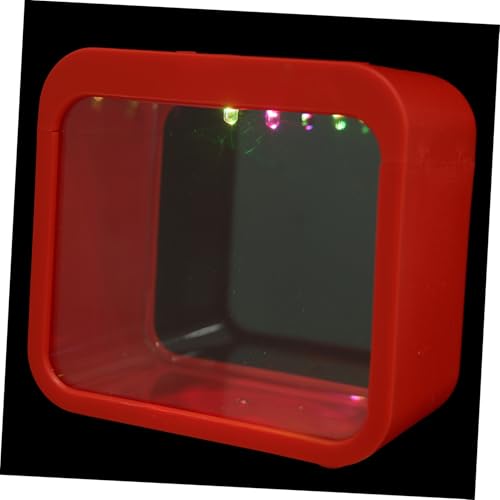 Abaodam Kreatives Kleiner Betta Aquarium mit Licht Abnehmbar Transparent für Schreibtisch und für Kampffische und Pflanzen Abaodam Kreatives Kleiner Betta Aquarium mit Licht Abnehmbar Transparent für Schreibtisch und für Kampffische und Pflanzen von Abaodam