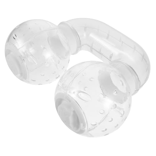 Abaodam Modular Erweiterbare Röhren für Kleine Haustiere Transparentes Plastik Tunnelspielzeug für Hamster Kaninchen und Chinchillas Sicheres DIY Zubehör für Kreative Käfiggestaltung von Abaodam