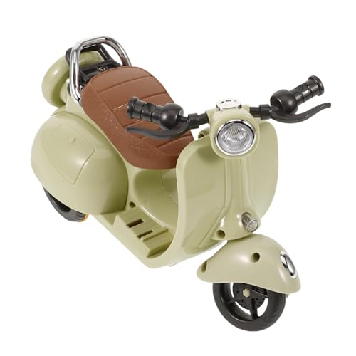 Abaodam Motorrad Kleines Haustier Hamster-Motorrad- Haustier Aus Kunststoff Chinchilla-reitspielzeug Motorraddekor Aus Kunststoff Light Green Plastik von Abaodam