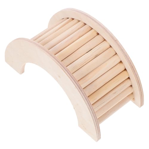 Abaodam Multifunktionale Holzleiter für Hamster Kletterspielzeug für Kleintiere Geeignet für Meerschweinchen und Chinchillas Robust und Langlebig für Käfige und Spielbereiche Abaodam Multifunktionale Holzleiter für Hamster Kletterspielzeug für Kleintiere Geeignet für Meerschweinchen und Chinchillas Robust und Langlebig für Käfige und Spielbereiche von Abaodam