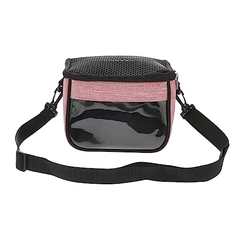 Abaodam Kleine Haustier-Tragetasche Aus Strapazierfähigem Material Kompakte Transportbox Für Hamster Ratten Und Meerschweinchen Atmungsaktiv Und Leicht Zu Reinigen Für Unterwegs von Abaodam