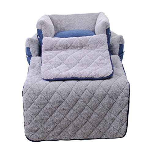 Abaodam Multifunktionales Quadratisches Hundesofa mit Klappdeckel Warmes Hundebett mit Rutschfester Unterseite Waschbare Decke und Gemütliches Schlafsofa für Kleine und Mittelgroße Hunde Abaodam Multifunktionales Quadratisches Hundesofa mit Klappdeckel Warmes Hundebett mit Rutschfester Unterseite Waschbare Decke und Gemütliches Schlafsofa für Kleine und Mittelgroße Hunde von Abaodam