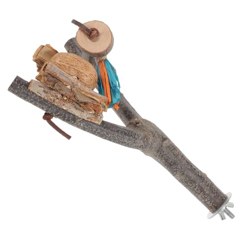 Abaodam Natürliche Holz Vogel Sitzstange Langlebig Robust Grate Vogelkäfig Zubehör für Papagei Wellensittich Nymphensittich zur Krallenpflege und Beschäftigung Abaodam Natürliche Holz Vogel Sitzstange Langlebig Robust Grate Vogelkäfig Zubehör für Papagei Wellensittich Nymphensittich zur Krallenpflege und Beschäftigung von Abaodam