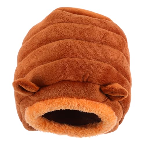 Abaodam Niedliches Höhlenbett-Nest-versteck - Gemütliches Hamsterversteck Unterschlupf Haustiernest - Warmes Haus Für Kleintiere Für Hamster Meerschweinchen Igel Abaodam Niedliches Höhlenbett-Nest-versteck - Gemütliches Hamsterversteck Unterschlupf Haustiernest - Warmes Haus Für Kleintiere Für Hamster Meerschweinchen Igel von Abaodam