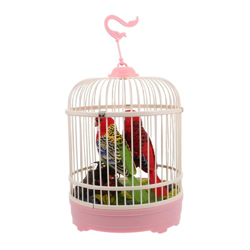 Abaodam Pädagogisches Kinderspielzeug Einzigartiger Vogelkäfig Mit Geräuschen Aktivierte Vögel Kreatives Spielset Für Kleinkinder von Abaodam