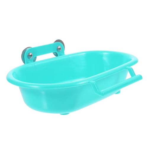 Abaodam Papagei Badewanne aus Kunststoff Vogelbadewanne für Käfige für Wellensittiche und Kleine Vögel Leicht zu Reinigen mit Glatten Kanten für Optimale Abaodam Papagei Badewanne aus Kunststoff Vogelbadewanne für Käfige für Wellensittiche und Kleine Vögel Leicht zu Reinigen mit Glatten Kanten für Optimale von Abaodam
