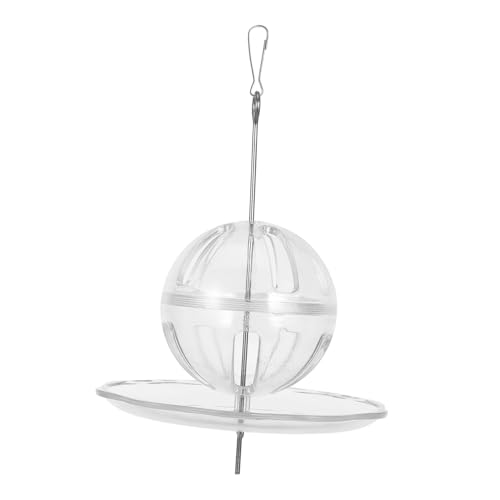 Abaodam Papageien Futterspender Futtersuche Perforierter Ball Vogelfutterball Futter Hängeschale Papageien Futterspielzeug Vogelfutterspender Vogelkäfig Futterspender Haustier von Abaodam