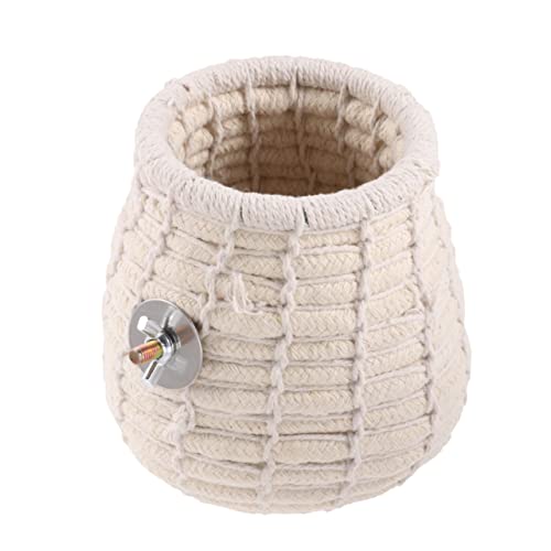 Abaodam Papageienbett Winterschlafbett Käfigzubehör Warmes Haustierbett Papageienzubehör Geschützter Platz Einfache Lagerung Spielzeug Für Käfig Geeignet Für Kleine Vögel Und Pelzige Tiere von Abaodam