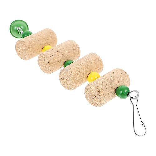 Abaodam Papageien-Kauspielzeug zum Aufhängen für Papageien, Vogel zur Käfiganreicherung, dekoratives Spielzeug, um Vögel beschäftigt und unterhalten zu halten Abaodam Papageien-Kauspielzeug zum Aufhängen für Papageien, Vogel zur Käfiganreicherung, dekoratives Spielzeug, um Vögel beschäftigt und unterhalten zu halten von Abaodam