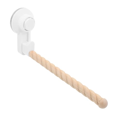 Abaodam Papageien Sitzstange mit Saugnapf Robuster Kletterstick für Vögel für Vogelkäfige Installieren und Sorgt für Spielspaß und Krallenpflege von Abaodam