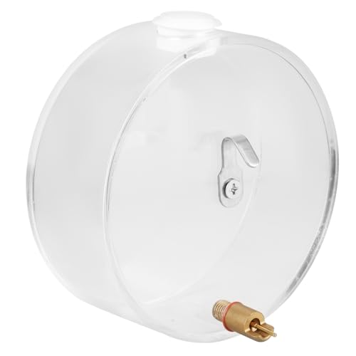 Abaodam Papageien Wasserfutterspender für Käfig Automatischer Wasserspender Transparent für Kleine Wie Sittiche und Nymphensittiche Hochwertiges Vogelzubehör von Abaodam