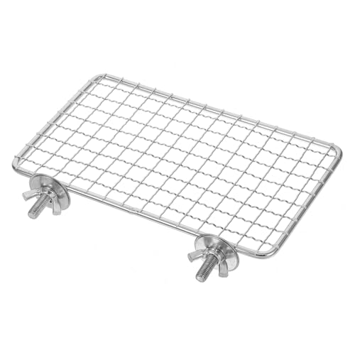 Abaodam Papageienständerspielzeug vogelspielzeug vogelkäfig zubehör Vogel Stehen Sitzstangen für Sittiche Vogelzubehör Vogelspielplatz Vogelstangen Vogelbarsch Rostfreier Stahl Silver Abaodam Papageienständerspielzeug vogelspielzeug vogelkäfig zubehör Vogel Stehen Sitzstangen für Sittiche Vogelzubehör Vogelspielplatz Vogelstangen Vogelbarsch Rostfreier Stahl Silver von Abaodam