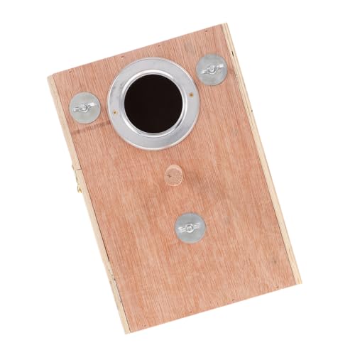 Abaodam Nistkasten Aus Holz Für Wellensittiche Brutkasten Mit Sitzstange Zum Aufhängen Winterunterstand Für Sittiche Und Conure Vogelzuchtkäfig Für Einfache Installation Und Abaodam Nistkasten Aus Holz Für Wellensittiche Brutkasten Mit Sitzstange Zum Aufhängen Winterunterstand Für Sittiche Und Conure Vogelzuchtkäfig Für Einfache Installation Und von Abaodam