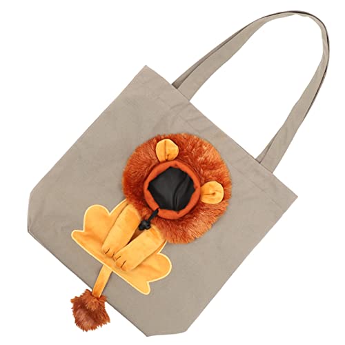 Abaodam Pet Canvas Umhängetasche für Kleine Haustiere Anpassbare Tragetasche mit Design für Ausflüge mit Katzen und Hunden aus Hochwertigem Canvas Groß von Abaodam