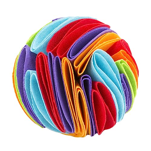 Abaodam Pet Dog Sniff Toy Kau und Fütterungsspielzeug für Interaktives zur Hand Koordination Waschbar und Hygienisch von Abaodam