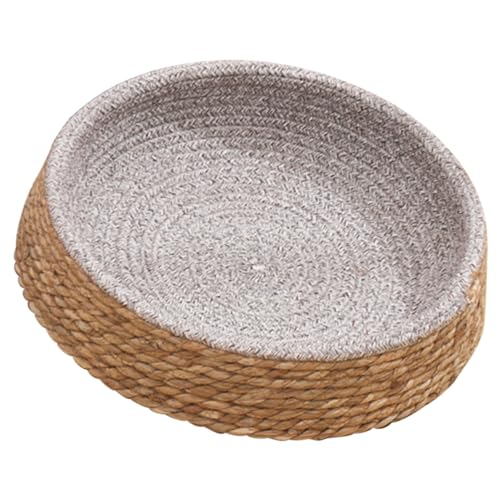Abaodam Pet Rundbett für Hunde und Katzen Atmungsaktive Kuschelhöhle aus Naturmaterialien Kleines Hundekörbchen für und Spiel Braunfarbe Abaodam Pet Rundbett für Hunde und Katzen Atmungsaktive Kuschelhöhle aus Naturmaterialien Kleines Hundekörbchen für und Spiel Braunfarbe von Abaodam