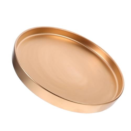 Abaodam Pflanztablett Aus Keramik Pflanztopftablett Pflanzuntersetzer Für Zimmerpflanzen Goldene Blumentöpfe Blumenuntersetzer Für Den Innenbereich Pflanztopfuntersetzer Kleiner von Abaodam