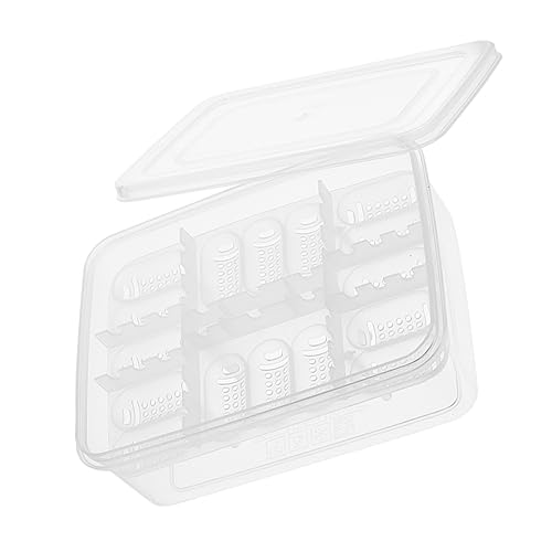 Abaodam Plastik Eier Inkubationsbox mit Fächern für Reptilien Transparente Brutkiste für Einfache Beobachtung und Aufbewahrung von Eiern von Abaodam