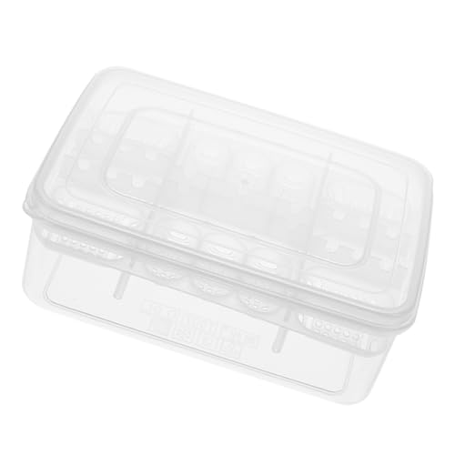 Abaodam Kunststoff für Reptilieneier 16 Löcher Hochtransparente Brutbox für Eidechsen und Schildkröten Einfach zu Reinigen Professioneller Brutkasten für Reptilien von Abaodam