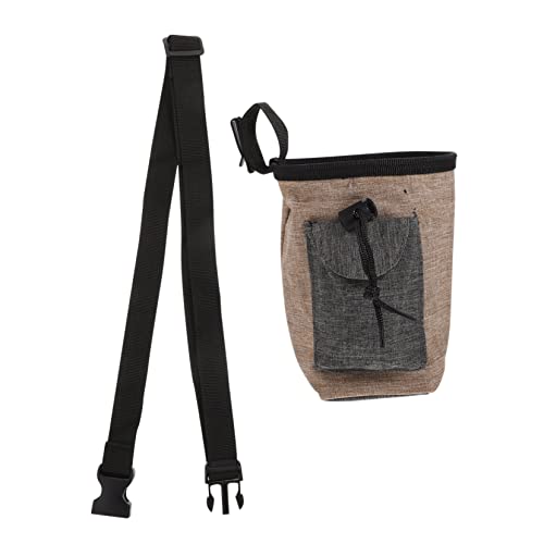 Abaodam Portable Hundetrainingstasche Snacktasche aus Hochwertigem Polyester für Hundeausflüge Enthält für Leckerlis und Mobilgeräte von Abaodam