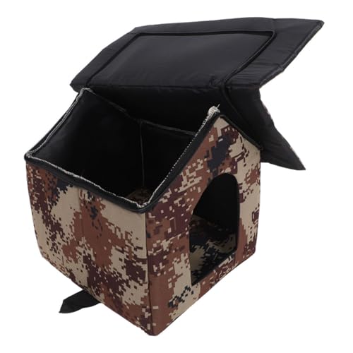 Abaodam Regenfestes Katzenhaus Für Den Außenbereich Isolierte Hundehütte Katzenversteck Außenkatzenhaus Wetterfest Außerhalb des Katzenhauses Outdoor-katzenhaus Für Den Winter Stoff Coffee Abaodam Regenfestes Katzenhaus Für Den Außenbereich Isolierte Hundehütte Katzenversteck Außenkatzenhaus Wetterfest Außerhalb des Katzenhauses Outdoor-katzenhaus Für Den Winter Stoff Coffee von Abaodam
