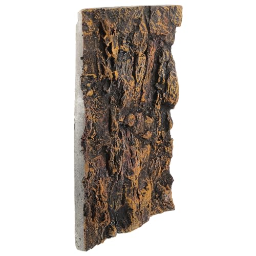 Abaodam Reptilien Tank Hintergrundplatte Dekorative Rückwand für Aquarien Terrarien und Schildkrötenbecken Steinoptik für Lebendige Aquariengestaltung von Abaodam